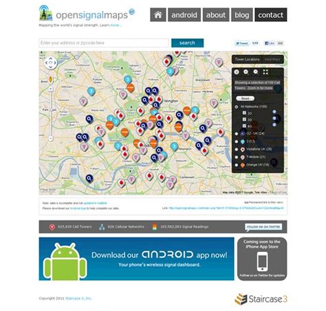 基地台查詢app|OpenSignalMaps － 全世界行動電話基地台位置、訊號強度地圖